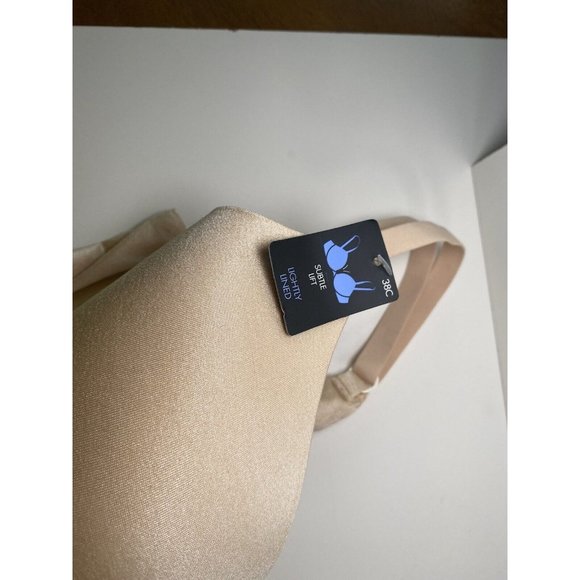 Designer Heidi Klum Bra 38C Nude Tan Women's Smooth T-Shirt Bra Brand New w Tags - Picture 7 of 14